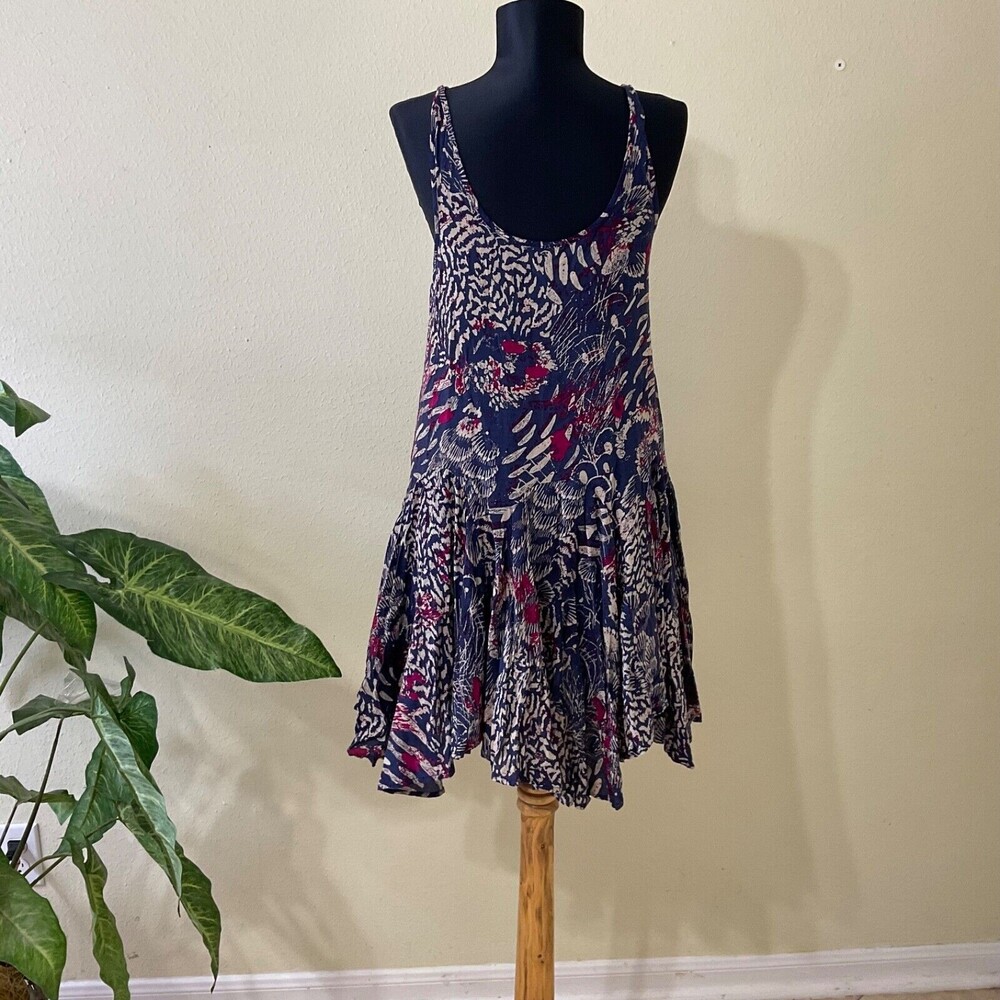Free People Boho Sleeveless fit n flair Slip Dress XS